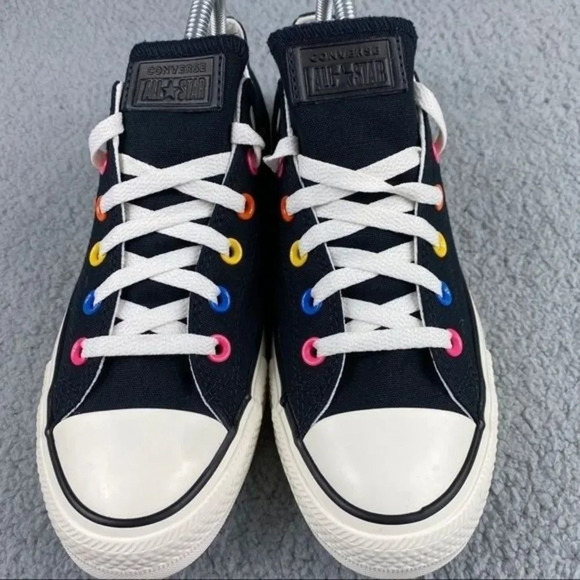 Converse sneaker chuck Taylor All Star Ox My Story Black Mens 9 Shoe Unisex - Picture 11 of 13